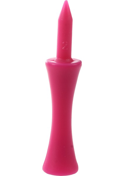 100 Parça Golf Topluğu Kaplamaları Sıcak Pembe T SN006 60MM (Yurt Dışından)