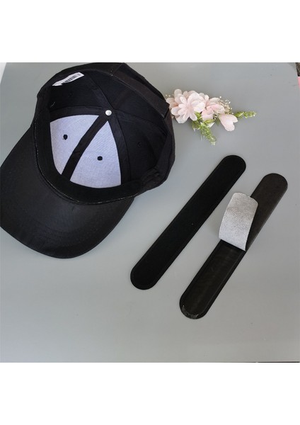 50 Adet Tek Kullanımlık Kapak Astarı Nem Emici Ter Bandı Siperlikli Şapka Yapışkanlı Ter Emici Şeritler Yama Bandı, Beyaz (Yurt Dışından)