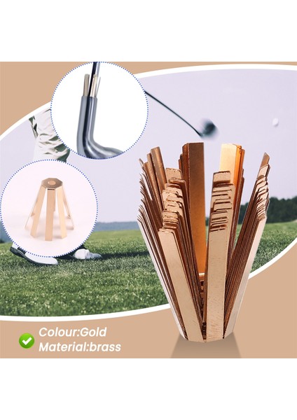 20 Adet Golf Ahtapot Shimleri Golf Pirinç Adaptörü Golf Şaftları Için Aralayıcı Shimler Shim Adaptörü Golf Sopa Şaftları Aksesuarları B (Yurt Dışından) indirimleri