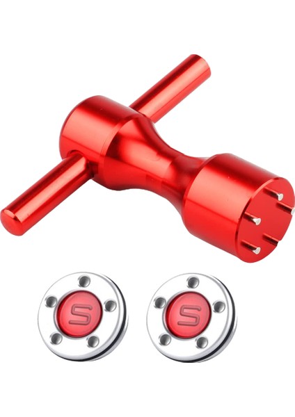 Tıtleıst&scotty Cameron Putters Için 2 Adet Golf Sopa Başları Putter 5g Ağırlıkları ve 1 Adet Golf Anahtarı Seti (Yurt Dışından)