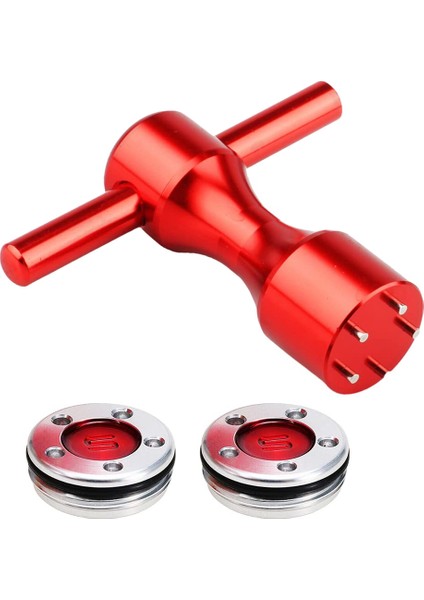 Tıtleıst&scotty Cameron Putters Için 2 Adet Golf Sopa Başları Putter 5g Ağırlıkları ve 1 Adet Golf Anahtarı Seti (Yurt Dışından) indirimleri