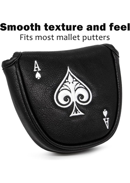 Putter Kılıfı Başlık Kılıfı Tokmak Putter Baş Kılıfı Manyetik Kulüp Koruyucu Kılıf Erkek Golfçü Için Hediyeye Uygun (Yurt Dışından) fırsatları