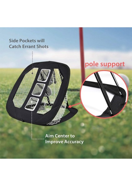 Golf Vuruş Ağı Sökülebilir Vuruş Uygulama Ağı Iç ve Dış Mekan Golf Eğitim Vuruş Ağı Golfe Yeni Başlayanlar Için (Yurt Dışından) fiyatları
