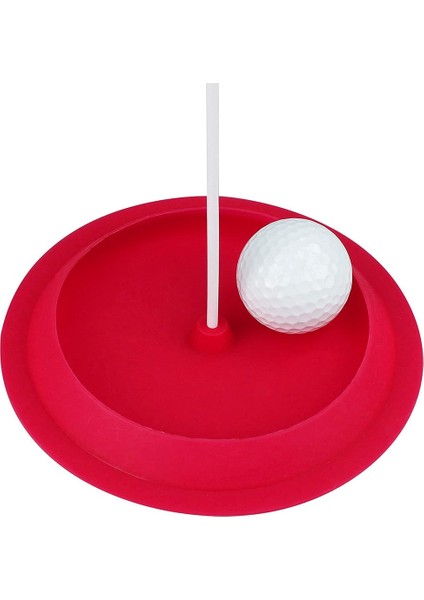 Yeni Golf Putt Yardımı, Putt Deliği Bardakları-Iç ve Dış Mekan Golf Putt Antrenmanı Için Golf Putt Eğitim Yardım Aracı,kırmızı (Yurt Dışından) indirimleri