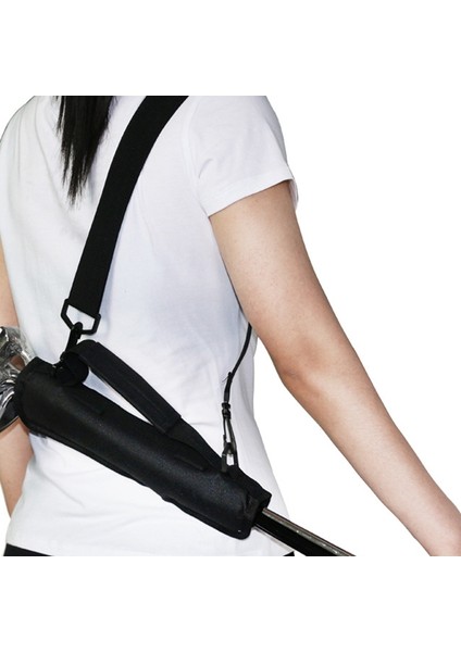 Taşınabilir Unisex Aksesuarları Golf Kulübü Taşıma Çantası Küçük Sürüş Aralığı Seyahat Etiket Naylon Hediye Çubuk Tutucu, Siyah (Yurt Dışından) modelleri