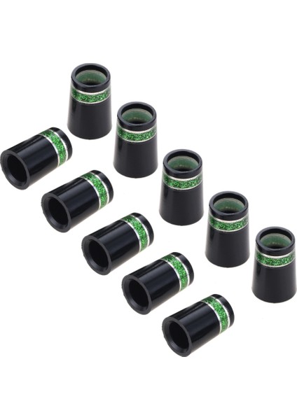 10 Adet Golf Ütüler Için Golf Kollu Yüksük Ucu Boyutu 0.370 Plastik Golf Yüksükler Kulübü Mil Aksesuarları, Yeşil (Yurt Dışından)