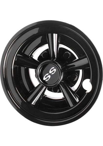 1 Adet 8 Inç Ss Golf Arabası Tekerlek Kapağı Kapağı 5 Kollu Tasarım Göbek Kapağı Golf Arabası Kulübü Araba Ezgo Yamaha (Yurt Dışından) modelleri
