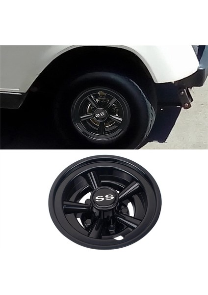 1 Adet 8 Inç Ss Golf Arabası Tekerlek Kapağı Kapağı 5 Kollu Tasarım Göbek Kapağı Golf Arabası Kulübü Araba Ezgo Yamaha (Yurt Dışından) indirimleri