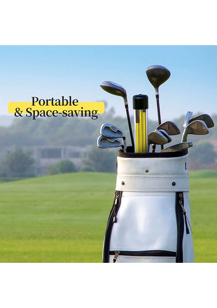 Golf Hizalama Çubukları Eğitim Yardımı 2 Paket, 3 Bölümlü 48 Inç Golf Salıncak Eğitmenleri Katlanabilir Uygulama Çubukları Hedefleme Çubukları (Yurt Dışından) fırsatları