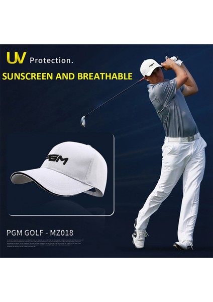 Pgm Golf Şapkaları Ayarlanabilir Şapkalar Açık Hava Spor Bisiklet Yürüyüş Şapkası Erkekler Kadınlar Rüzgar Geçirmez Golf Şapkaları, 4 (Yurt Dışından) modelleri