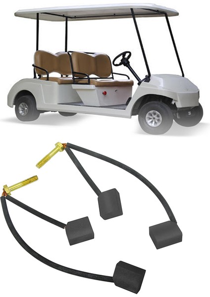 Golf Arabası Için Adc Motor Fırça Seti Club Car ve Ezgo Txt 1997-2009 Elektrikli 7102186201 73120-G25 (Yurt Dışından)