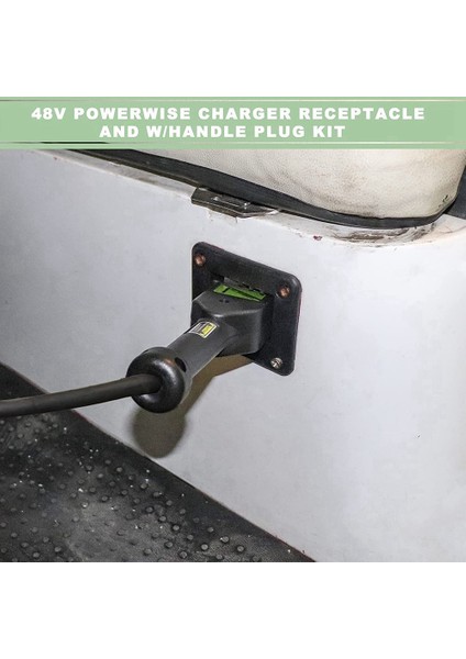 Ezgo Txt Medalist 48V Power Wise Şarj Fişi Elektrikli 1996 Up Golf Arabası Için 73051-G20 (Yurt Dışından) modelleri