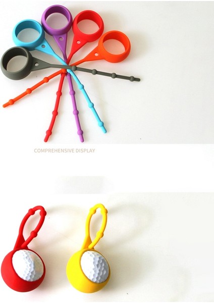 2 Adet Golf Topu Tutucu Silikon Yumuşak Koruyucu Kılıf Bel Tutucu Golf Aksesuarları Iç Mekan Dış Mekan 3 (Yurt Dışından) modelleri