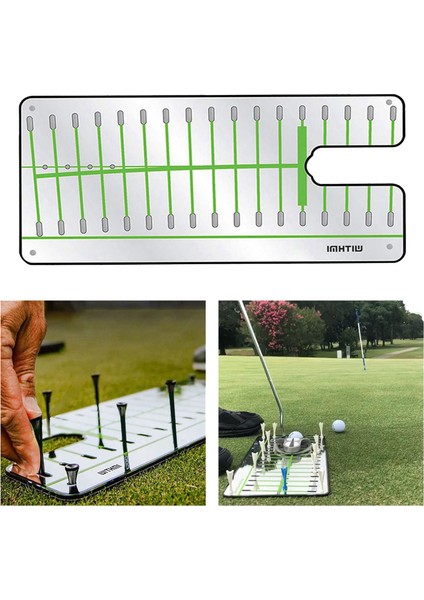 Golf Vuruş Hizalama Ayna Egzersiz Eğitim Yardımı Öğretim Ekipmanları Aynalar Ofis Iç Mekan Ev Için Poz Düzeltici (Yurt Dışından) modelleri