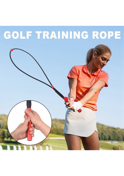 Golf Salınımı Eğitim Yardım Ipi, Taşınabilir Golf Ayarlanabilir Saplı Golf Duruş Hareketi Düzeltme Siyah (Yurt Dışından) fırsatları