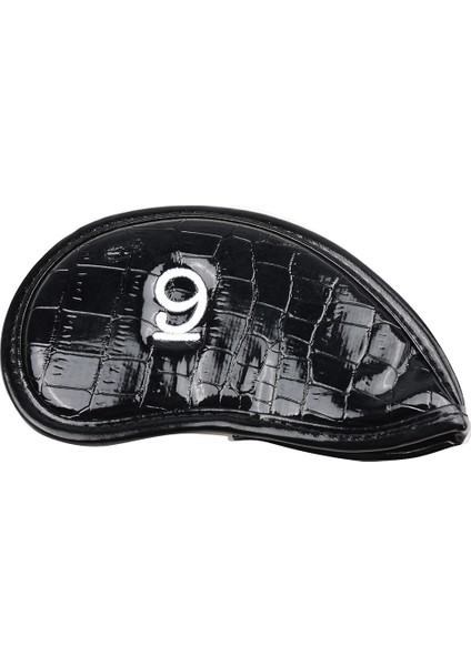 12 Adet/takım Pu Golf Demir Kafa Golf Kulübü Başörtüsü Kapakları Su Geçirmez 3-Sw Evrensel Headcovers Siyah (Yurt Dışından) indirimleri