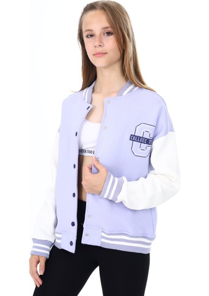 Kız Çocuk Nakışlı Kolej Hırka