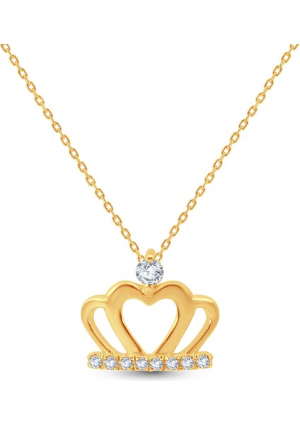 0.05 Karat Tasarım Pırlanta Kolye