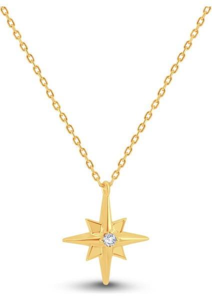 0.02 Karat Tasarım Pırlanta Kolye