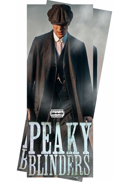 Peaky Blinders Shelby Baskılı Araç Kapı Direk Kaplama Folyo Sticker 2'li (Sağ&sol) indirimleri