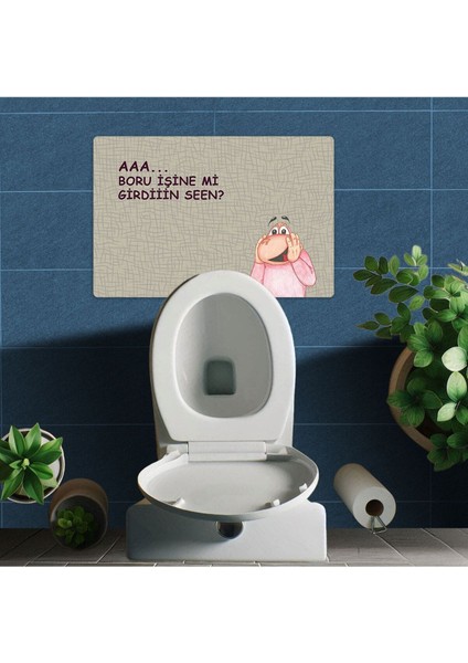 Boru Işi Banyo Paspas Lovebug-T