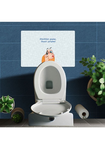 Soyut Çalışma Banyo Paspas Lovebug-T