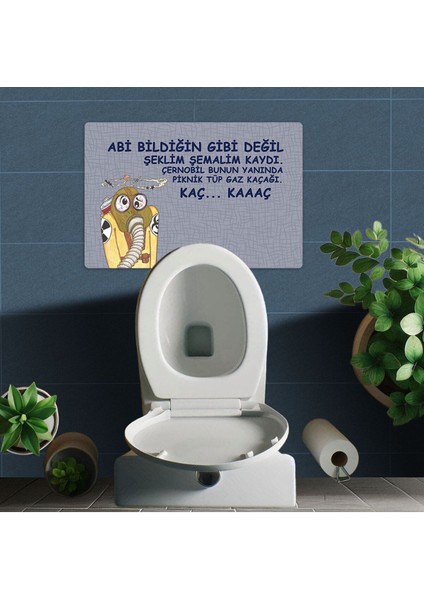 Çernobil Banyo Paspas Lovebug-T