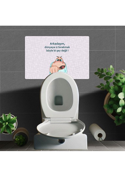 Dünyaya Iz Bırakma Banyo Paspas Lovebug-T