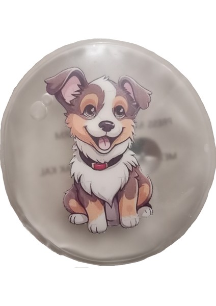 Sevimli Köpek Cep Sobası,el Isıtıcı,sıcak Su Torbası Pvc 9cm