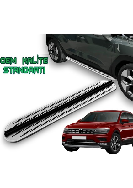 Tiguan 2016 2024 Araca Özel Yan Basamaklık