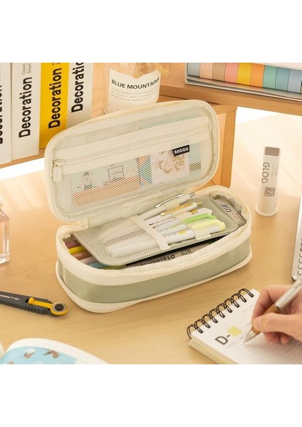 Kutusu Kırtasiye Kılıfı Kapasiteli Kalem Kalem Kalem Çantası Büyük Büyük (Yurt Dışından) fiyatları