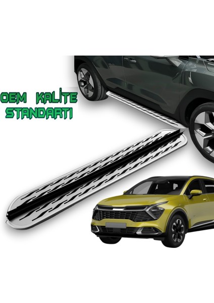 Sportage 2021 2025 Araca Özel Yan Basamak