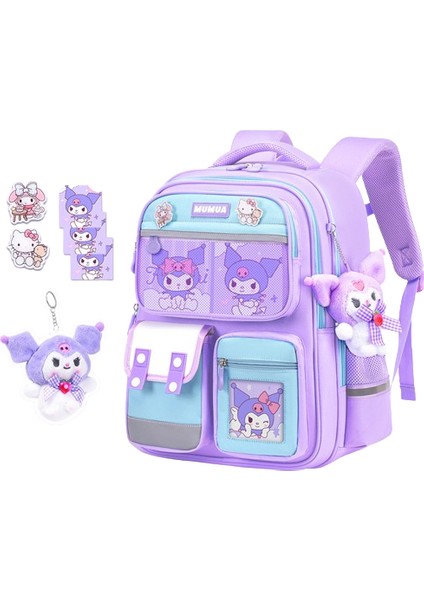 Ilkokul Öğrencileri Sırt Çantası Çocuk Omurga Koruma Ağırlık Azaltma Sırt Çantası Su Geçirmez Büyük Kapasiteli (Yurt Dışından)