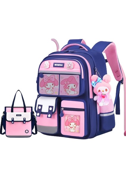 Ilkokul Öğrencileri Sırt Çantası Çocuk Omurga Koruma Sırt Çantası Su Geçirmez Büyük Kapasiteli Ders Çantası ile (Yurt Dışından)