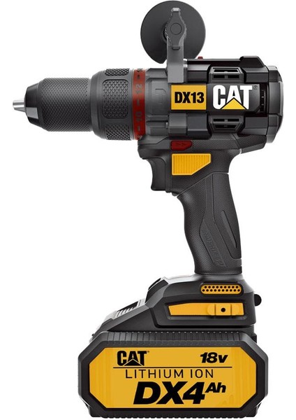 DX13.1 - 18 Volt - 4.0 Ah Li-İon 80NM Çift Akülü Kömürsüz Şarjlı Darbeli Matkap