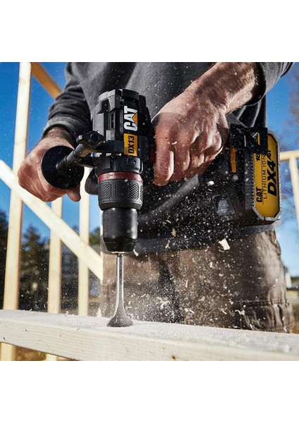 DX13.1 - 18 Volt - 4.0 Ah Li-İon 80NM Çift Akülü Kömürsüz Şarjlı Darbeli Matkap