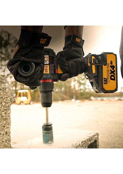 DX13.1 - 18 Volt - 4.0 Ah Li-İon 80NM Çift Akülü Kömürsüz Şarjlı Darbeli Matkap