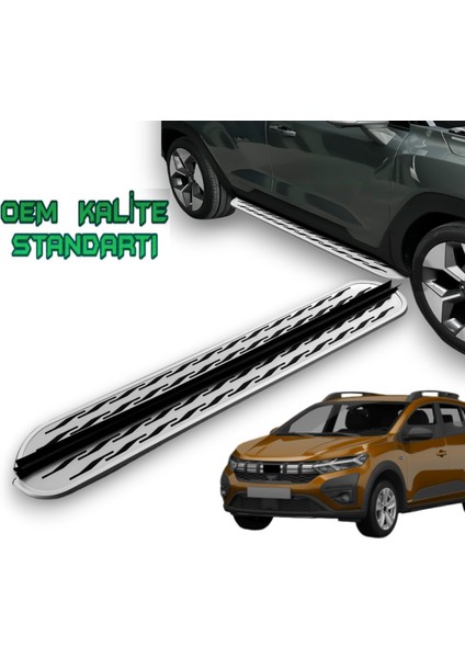 Sandero 3 Stepway 2020 2025 Araca Özel Yan Basamaklık
