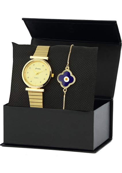 Kadın Kol Saati - Bileklik Kombin Set PS2111