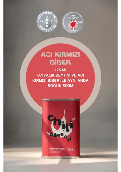 Roda Farm Acı Kırmızı Biber Çeşnili Natürel Sızma Zeytinyağı 175 ml