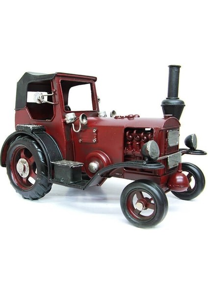 Dekoratif Metal Traktör 1210E-3306