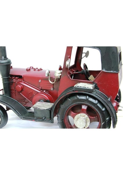 Dekoratif Metal Traktör 1210E-3306