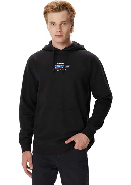 Harıbo Fleece Po Siyah Hoodie