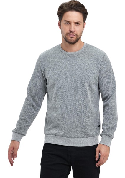 Erkek Yağmur Desen Sıfır Yaka Sweat modelleri