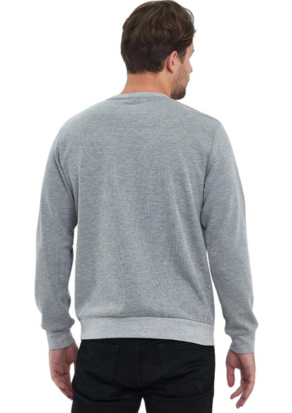 Erkek Yağmur Desen Sıfır Yaka Sweat fırsatları