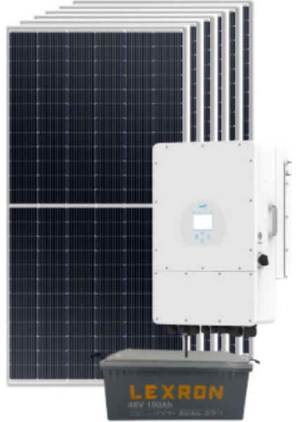 10KW Monofaze Hibrit Sistem 1