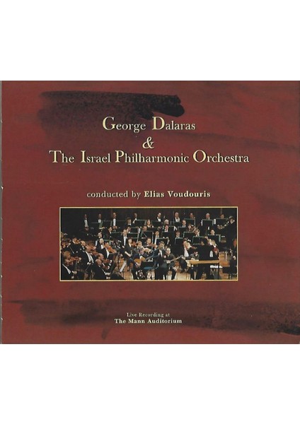 Jelatininde George Dalaras & The I Philharmonic Orchestra- CD