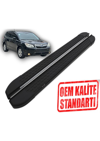 Forester 2013 2019 Araca Özel Nevada Siyah Yan Basamak