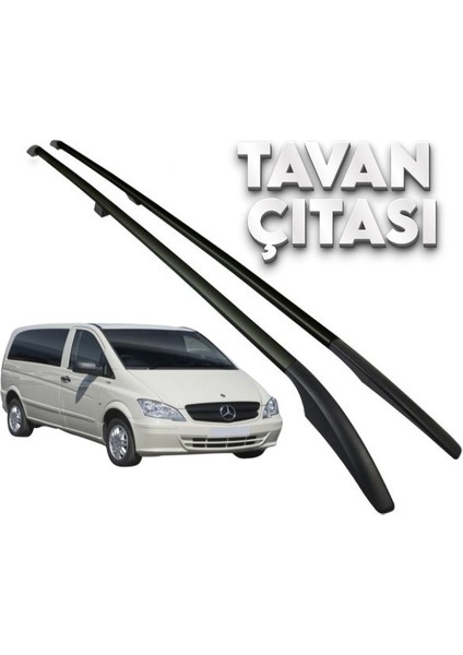 Vito Extra Uzun Şase Tavan Çıtası Siyah Renk 2003 -2014