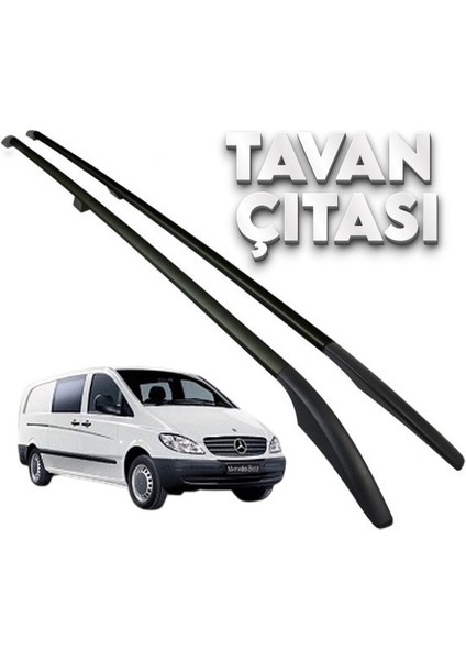 Vito Extra Uzun Şase Tavan Çıtası Siyah Renk 2003 -2014